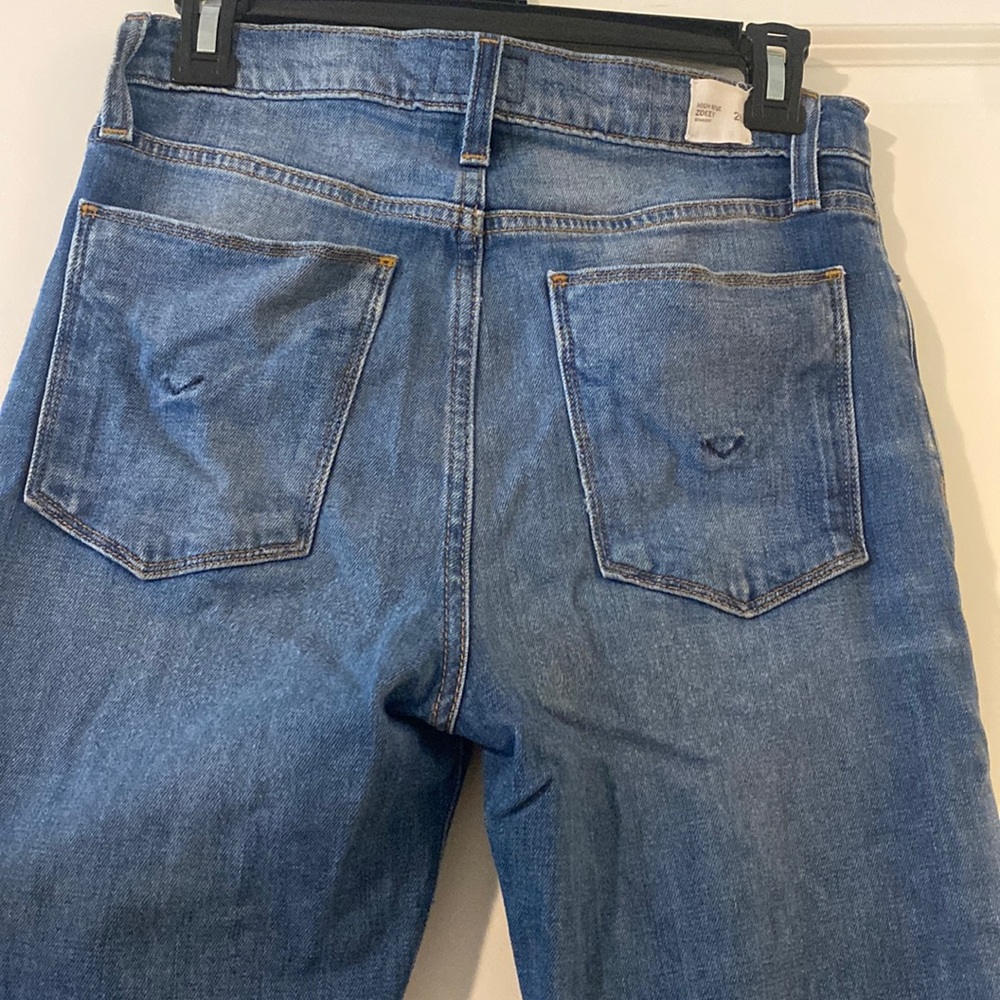 Hudson High Rise Zoeey straight jeans
